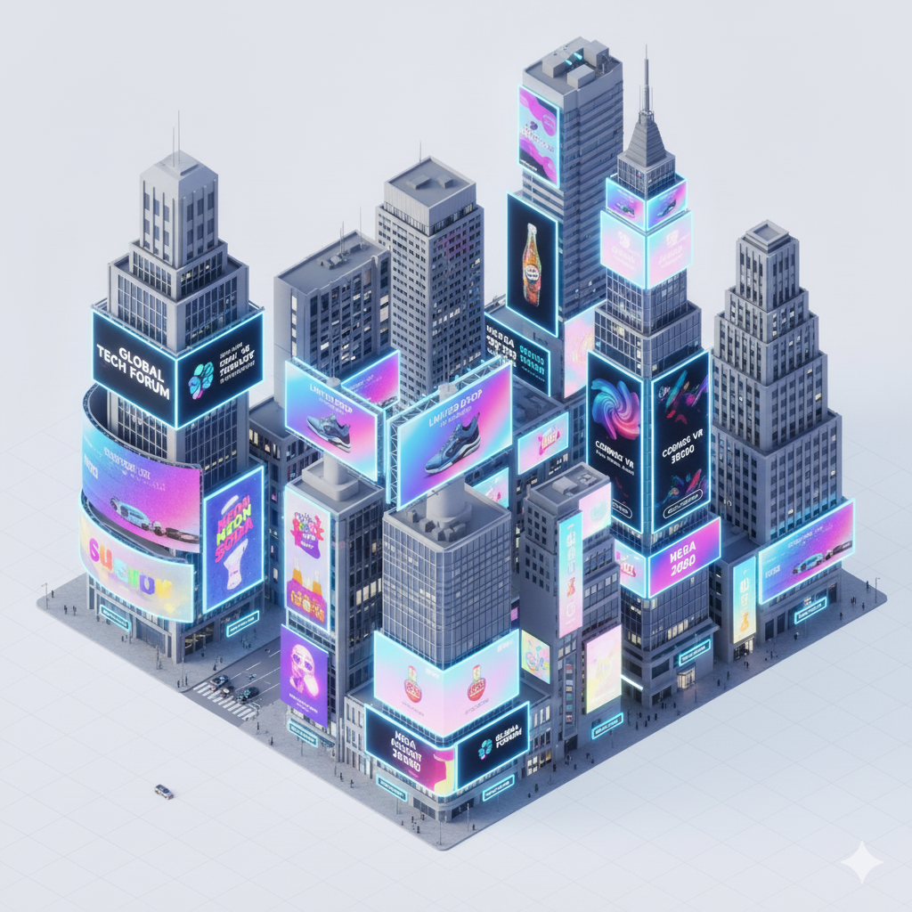 Times Square Billboard Building